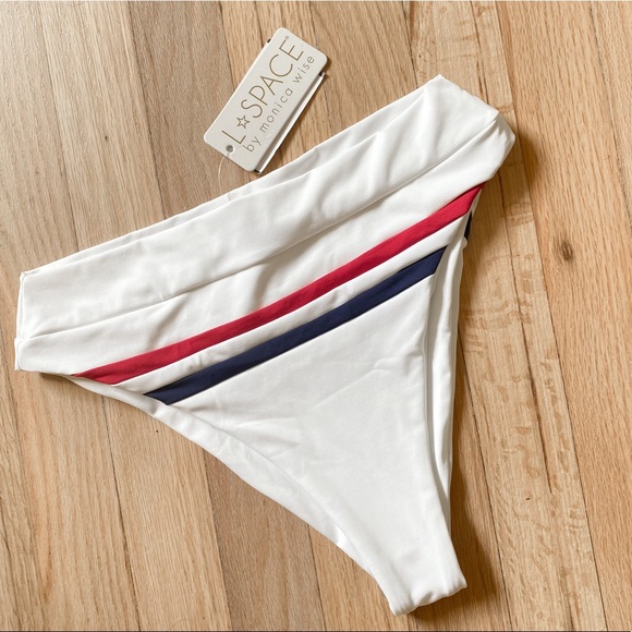 NWT L*Space Wilson High Waist Bikini Bottom - Picture 6 of 8